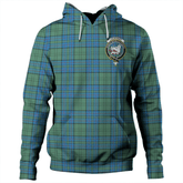 Clan Lockhart Modern Tartan Hoodie Crest GUEA6NHZ-1 Lockhart Modern Tartan Hoodies
